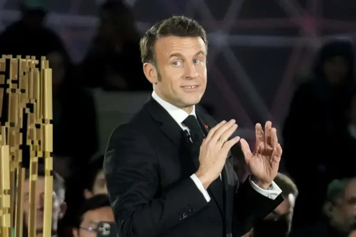 Macron says France will apply 'Notre Dame strategy' on AI