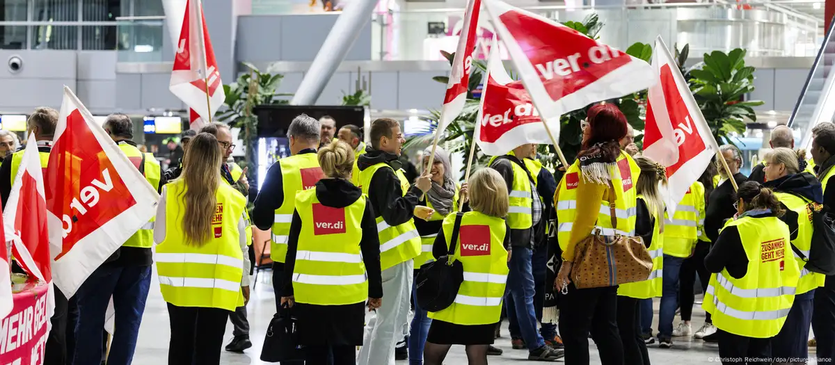 Germany: Strikes paralyze Düsseldorf and Cologne airports