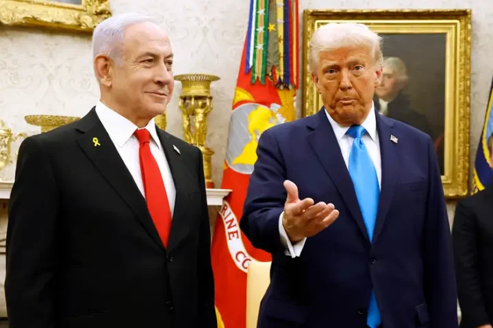 Trump suggests US 'ownership' of Gaza as Netanyahu visits