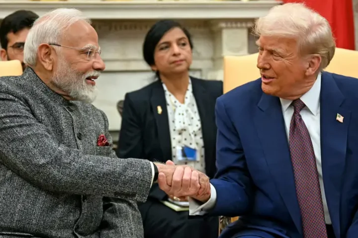 US updates: Trump meets India's Modi, announces tariffs