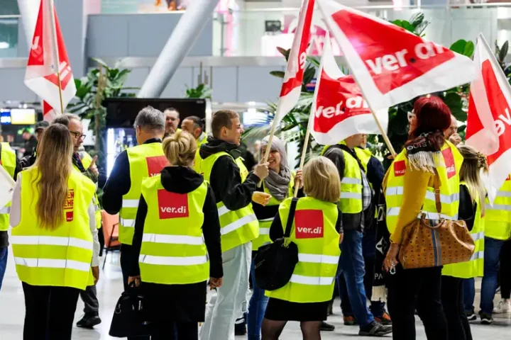 Germany: Flights canceled as workers strike at 13 airports