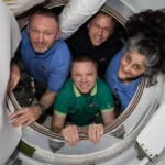 NASA astronauts begin return to Earth after 9 months on ISS