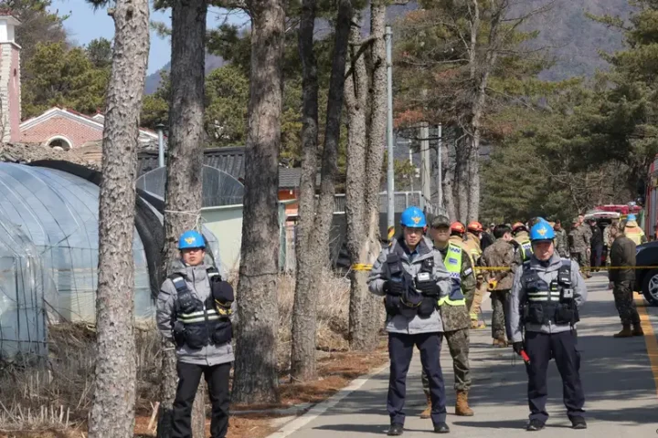 South Korea: Shells hit civilian area during military drill