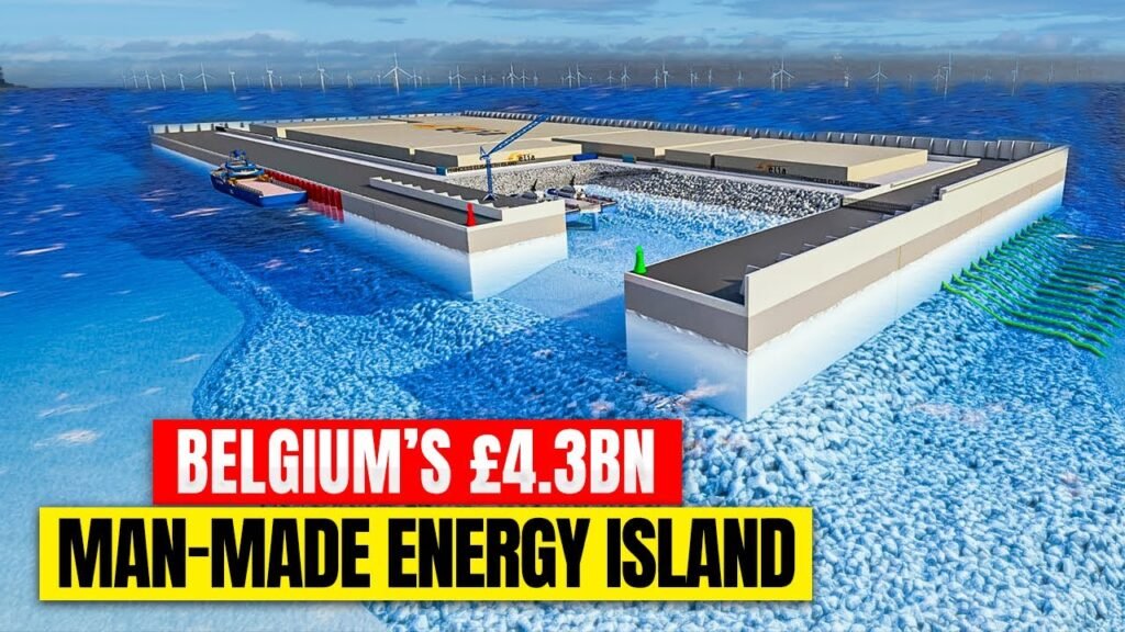 Construction begins on Belgium’s offshore energy island