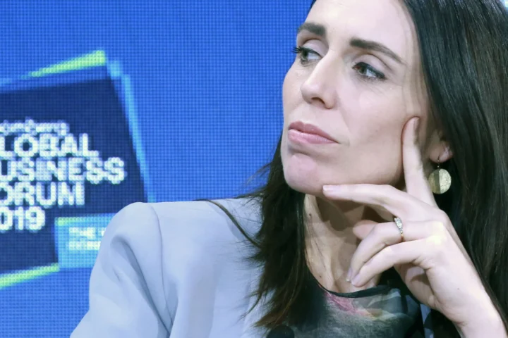 Former New Zealand PM Ardern brings vision of kind leadership to Brussels