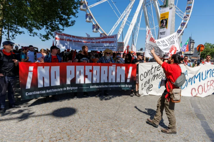 Protest marches and political rallies mark Labour Day