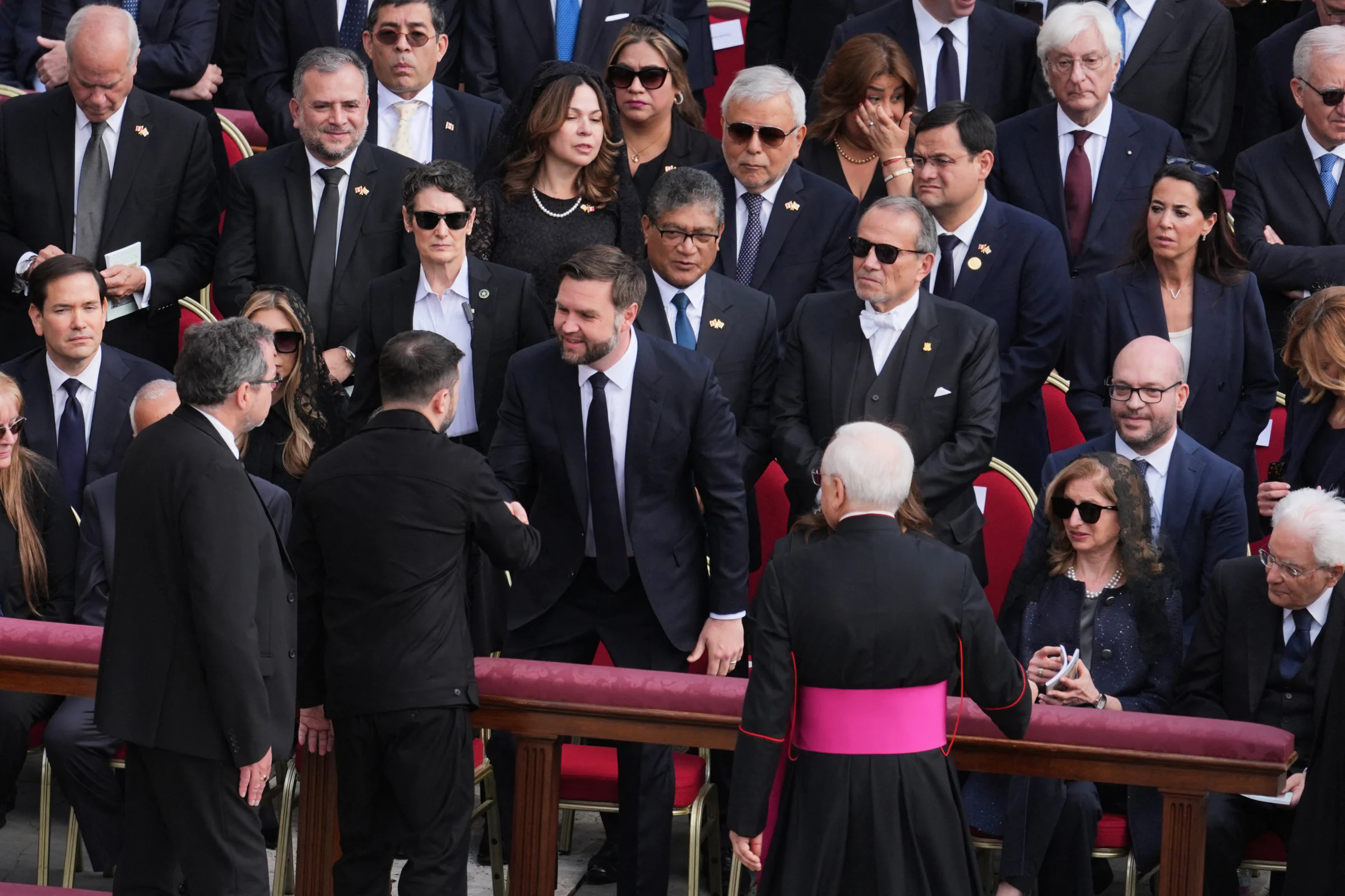 Zelensky and Vance meet in Rome ahead of crucial Trump-Putin call
