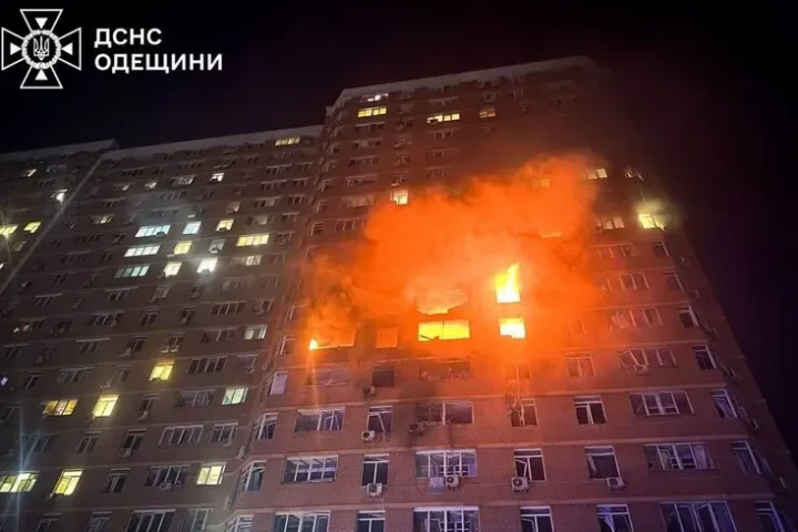 Casualties reported in Odesa drone attack, including children, says emergency service