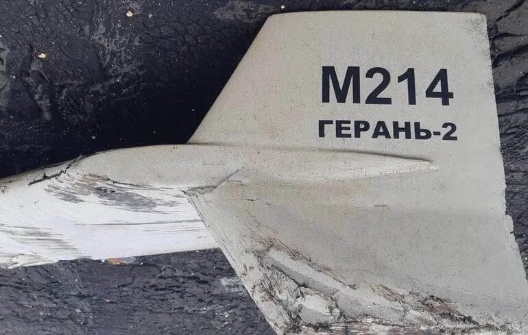 Debris falls in Ivano-Frankivsk region during massive air assault, local authorities report on the aftermath
