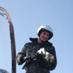F-16 pilot Ustimenko trained alongside pilot "Jus" since their first year