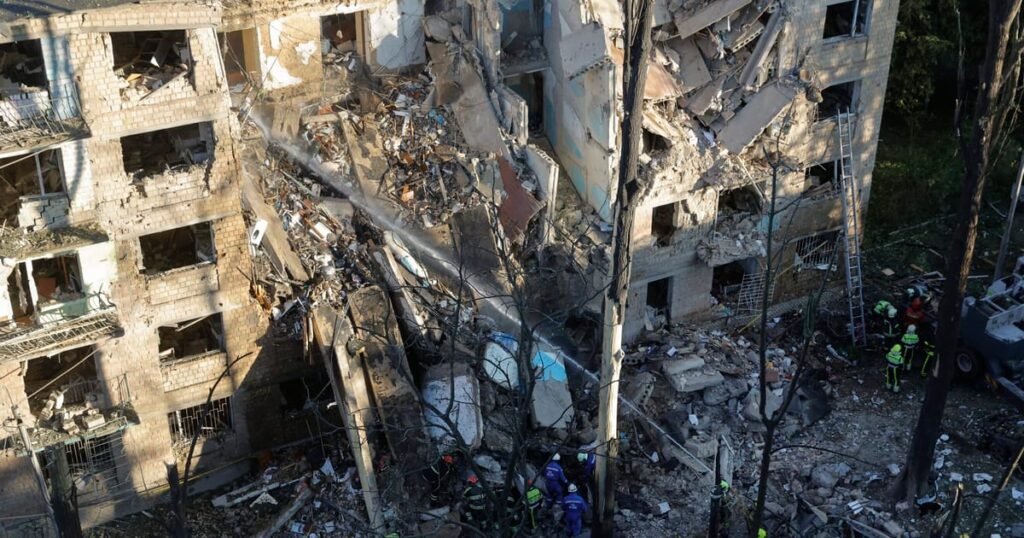 Russia Launches Massive Attack on Kyiv, Criticizes US Strikes on Iran