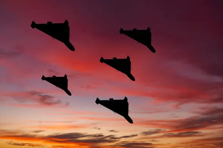 Russians launched nearly a hundred drones at Ukraine, most were shot down by air defense
