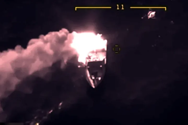 Ukrainian Navy reveals fate of Russian boat attempt to cross Dnipro river