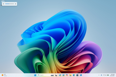 Windows 11 allows users to relocate volume and brightness indicators