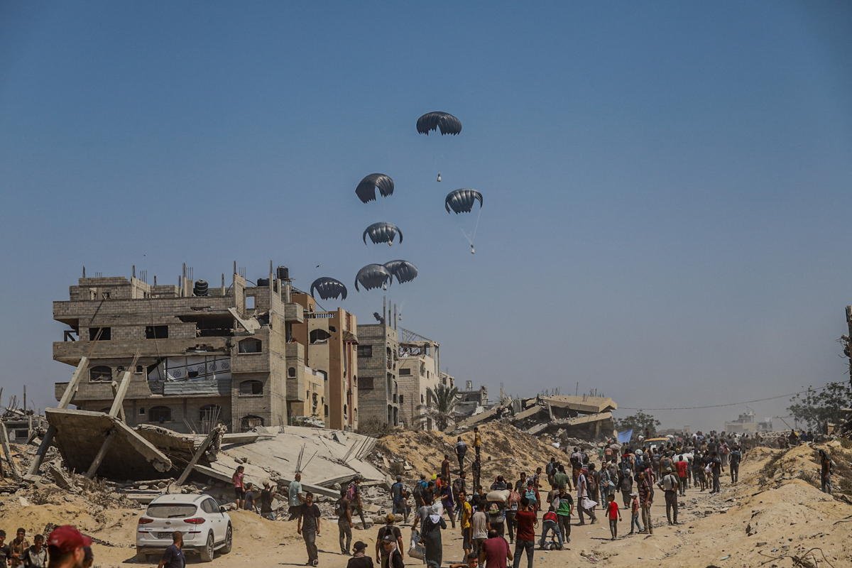Belgium to conduct airdrops over Gaza with 600,000 euros in supplies