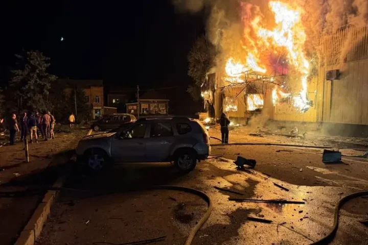 Explosions in Donetsk: General Staff confirms strike on Russian 8th Army command post