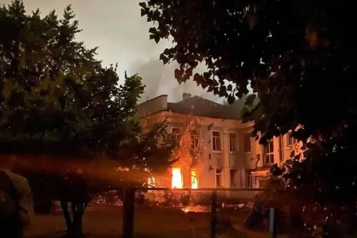 Initial results of the massive attack on Kyiv: local authorities report casualties, injuries, and fires