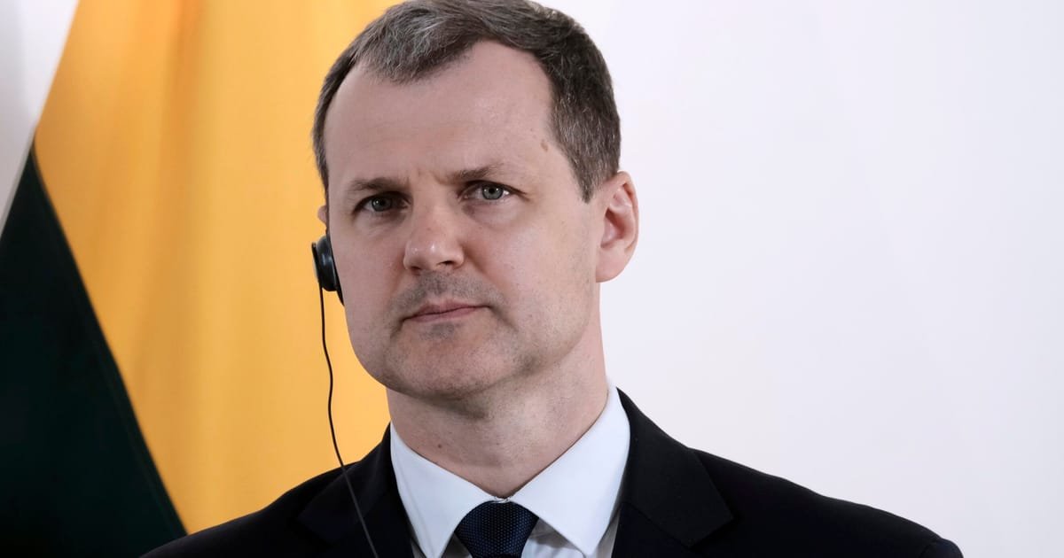 Lithuanian prime minister steps down during investigation of business activities