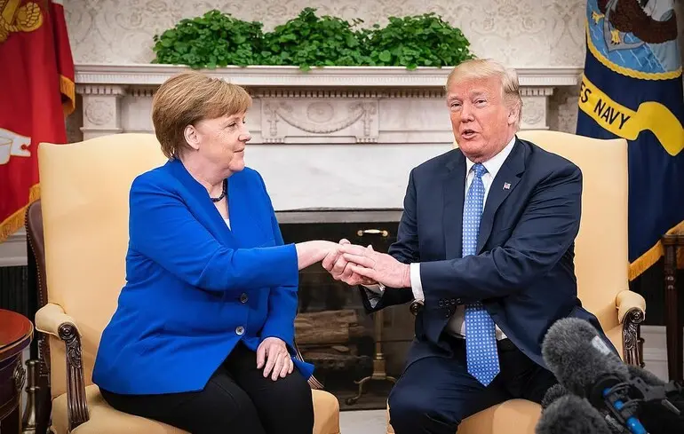 Merkel: Trump seeks to make everyone look at him, tariffs story confirms this