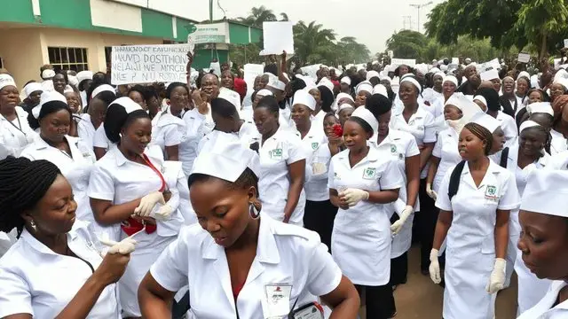 Nurses in Abuja initiate strike demanding better wages and working conditions
