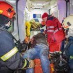 People injured in Kharkiv following Russian missile strike in two districts