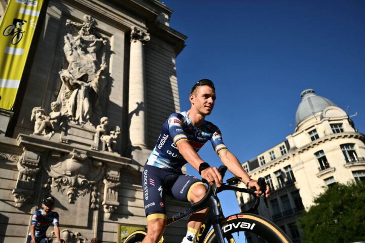 Remco Evenepoel seeks to become 11th Belgian Tour de France winner as Jasper Philipsen claims stage one