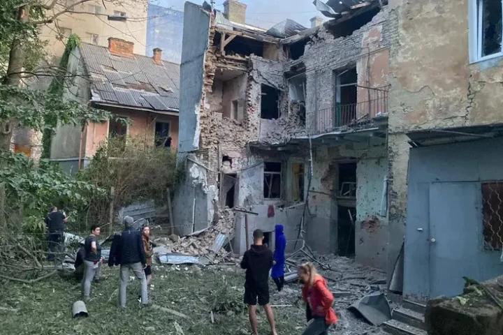 Russia strikes Lviv: Sadovyi reveals initial photos of the aftermath