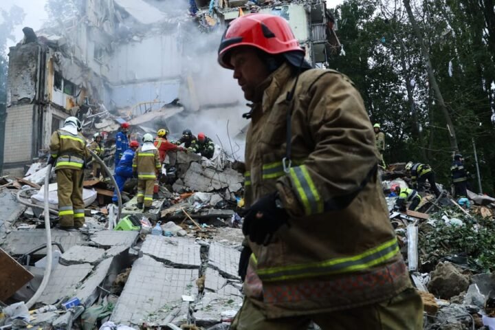Russian missile attack on Kyiv results in 7 deaths and over 80 injuries