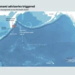 Tsunami alerts issued across Pacific following powerful earthquake near Russia's Kamchatka Peninsula