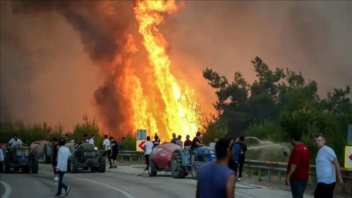 Turkey combats devastating wildfires fueled by extreme heat and winds