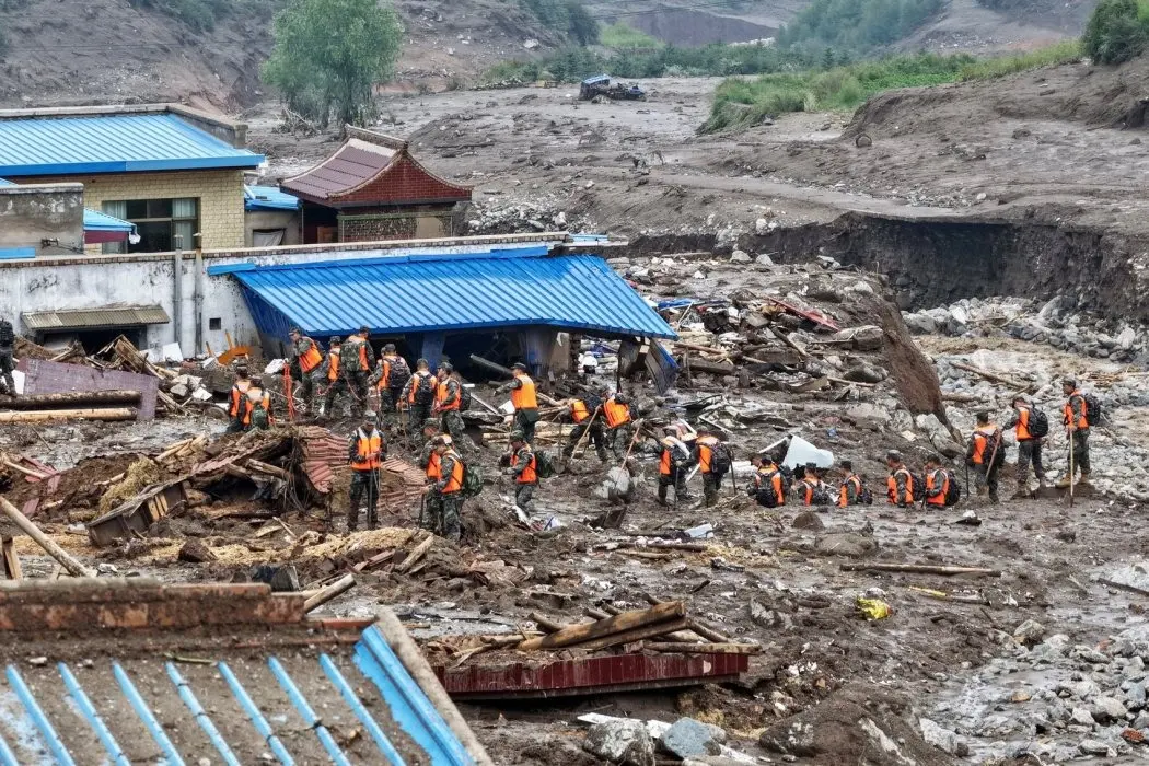 15 dead, 28 missing as severe floods devastate Gansu region during climate crisis