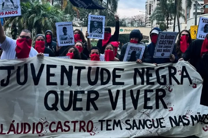 Activists protest rising police violence against youth in Rio de Janeiro