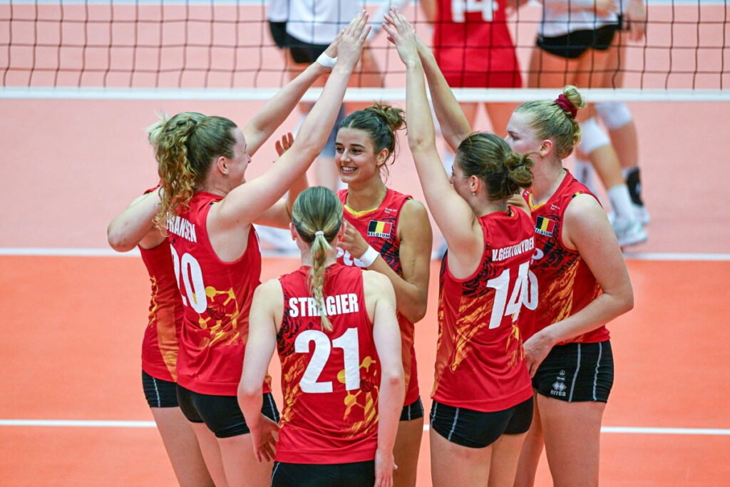 Belgian women's volleyball team advances to European Championship after victory over Hungary