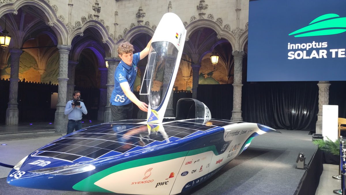 Belgium's KU Leuven team finishes third in fiercely contested World Solar Challenge