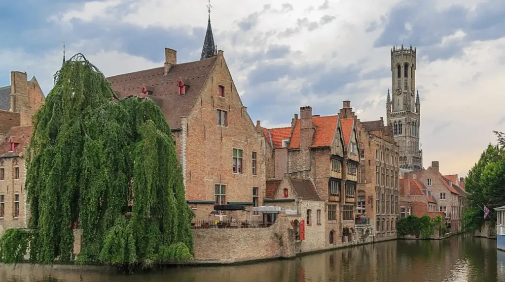 Bruges installs wooden barriers to combat illegal dumping in nature reserves