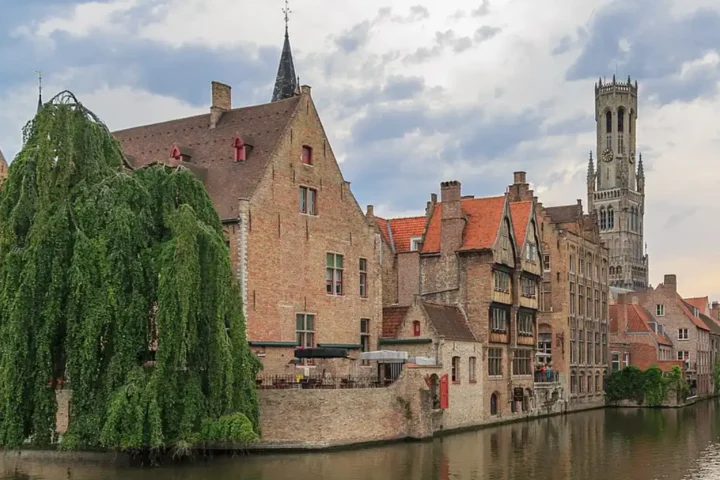 Bruges installs wooden barriers to combat illegal dumping in nature reserves