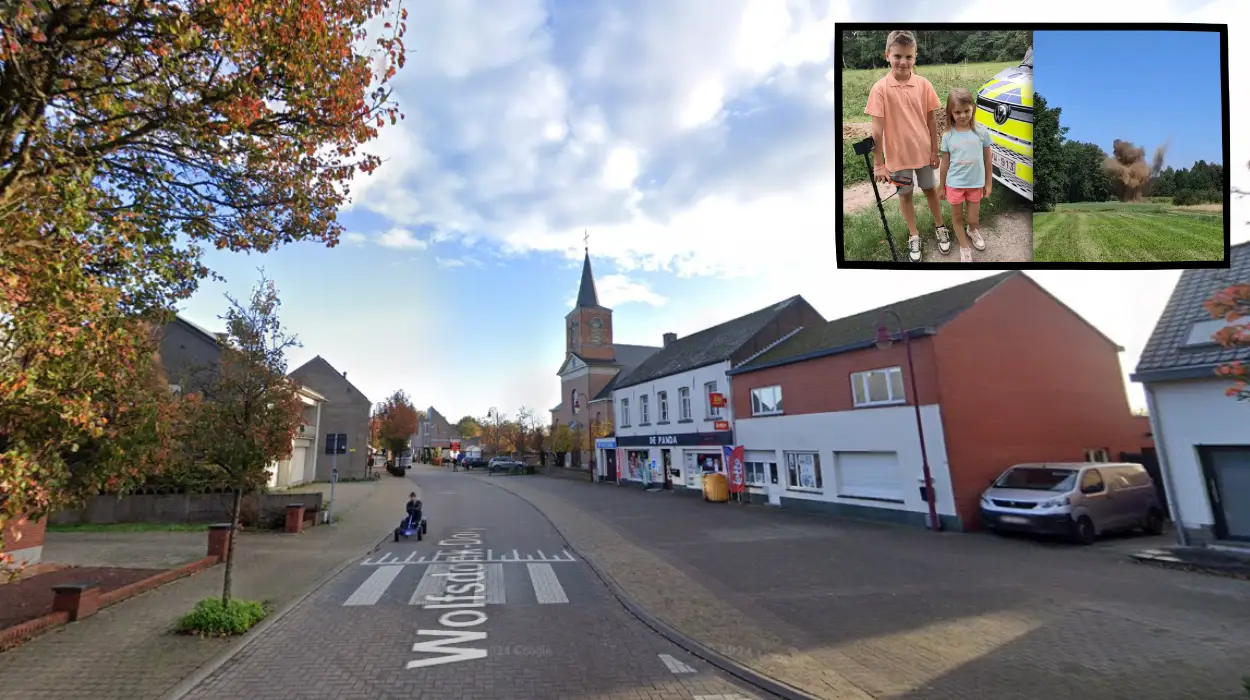 Children discover old bomb in Aarschot field, police and Dovo respond