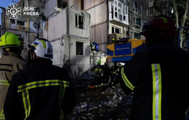 Death toll from Russian strike on Kyiv rises to 26, including three children