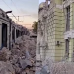 Drone attack in Lozova: railway worker killed, dozens injured, station destroyed