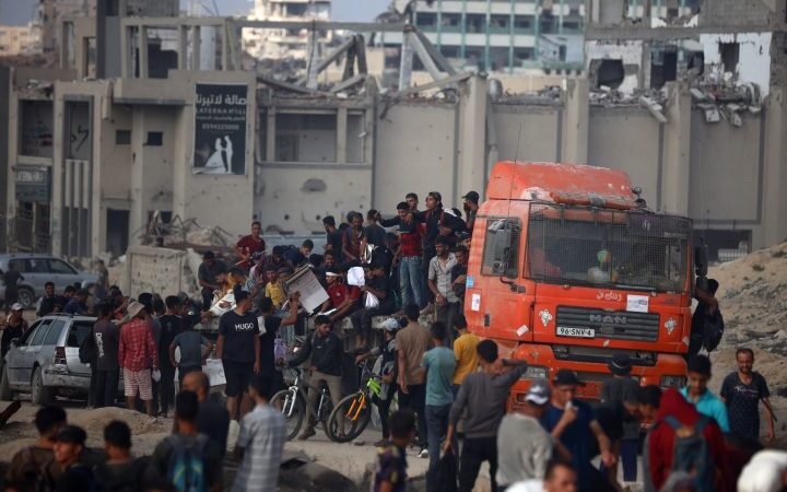 EU report reveals significant shortfall in aid truck deliveries to Gaza amid ongoing conflict