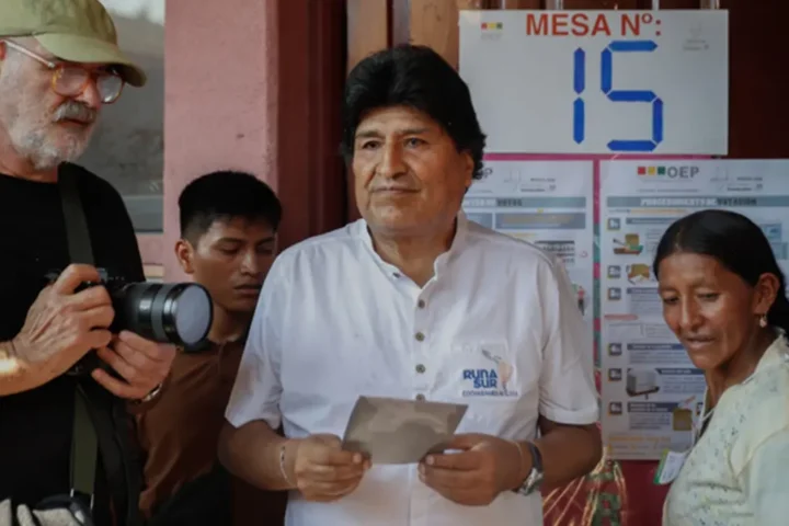 Evo Morales calls for null votes, distancing himself from Bolivian presidential candidates