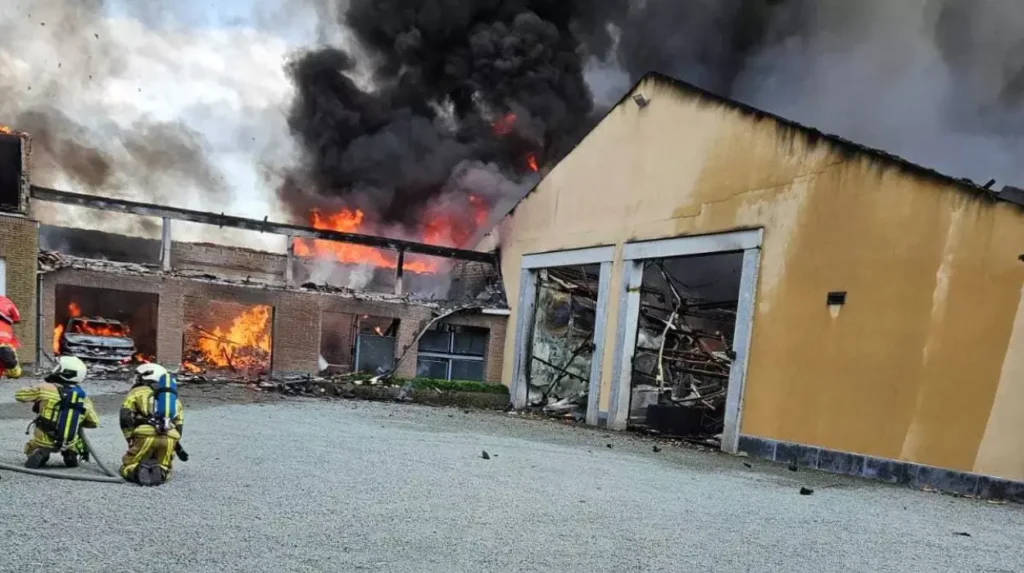Fire damages Norbert Impens' meat warehouse in Melle, recovery plans underway