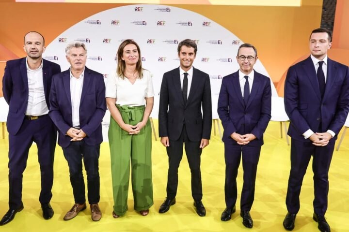 French presidential candidates clash in heated debate over government performance and future elections