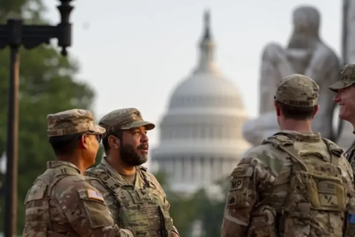 Governors of West Virginia, South Carolina, and Ohio deploy National Guard troops to Washington D.C.