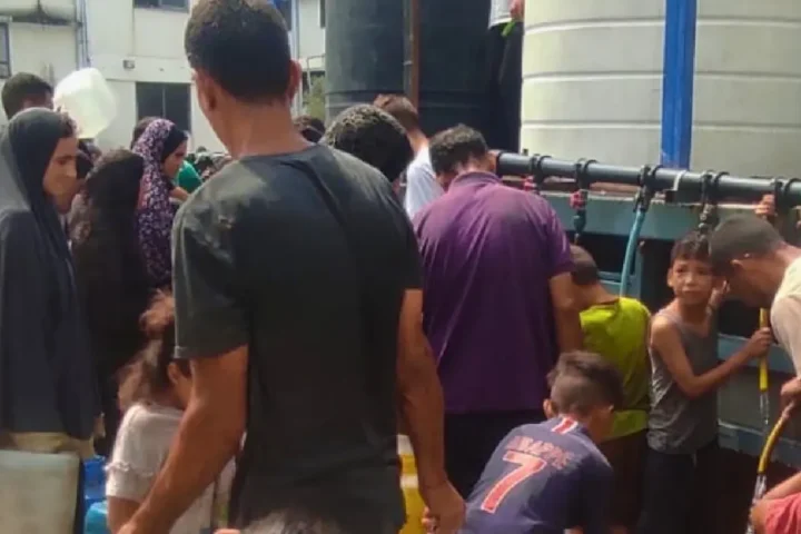 Heatwave exacerbates humanitarian crisis in Gaza with severe water shortages