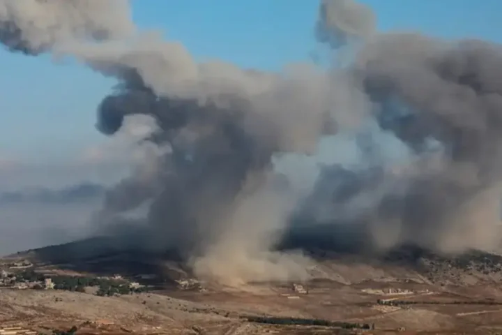 IDF conducts airstrikes on Hezbollah infrastructure in southern Lebanon