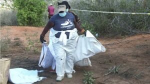 Kenya halts exhumations in Kwa Binzaro after discovery of 32 bodies linked to cult activities
