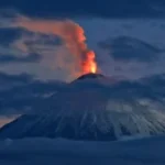 Klyuchevskoy volcano erupts in Kamchatka, emitting ash plume up to 9 kilometers high