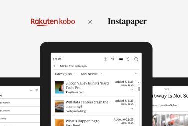 Kobo updates e-readers with Instapaper integration as Pocket service nears shutdown