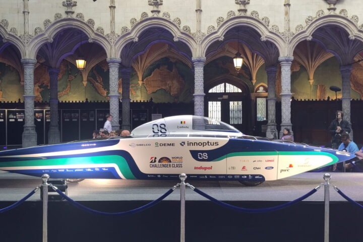 KU Leuven's Innoptus Solar Team unveils innovative ride height system for solar car championship